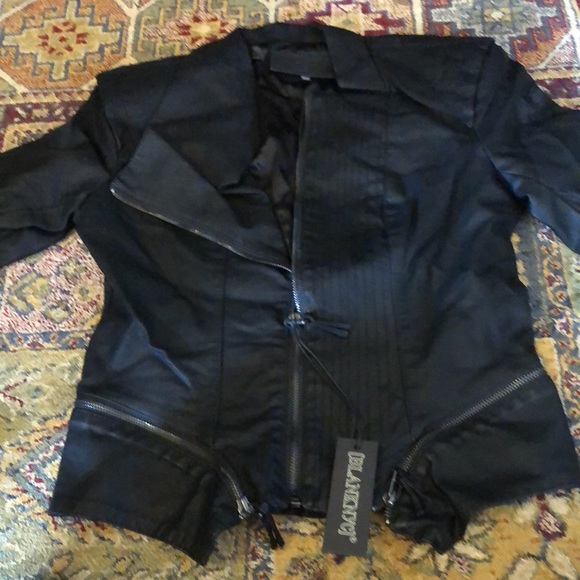 NWT XS BlankNYC black moto jacket - Picture 3 of 8